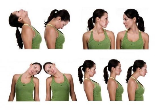 Ginnastica per l'osteocondrosi cervicale